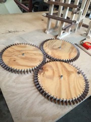 wooden gears